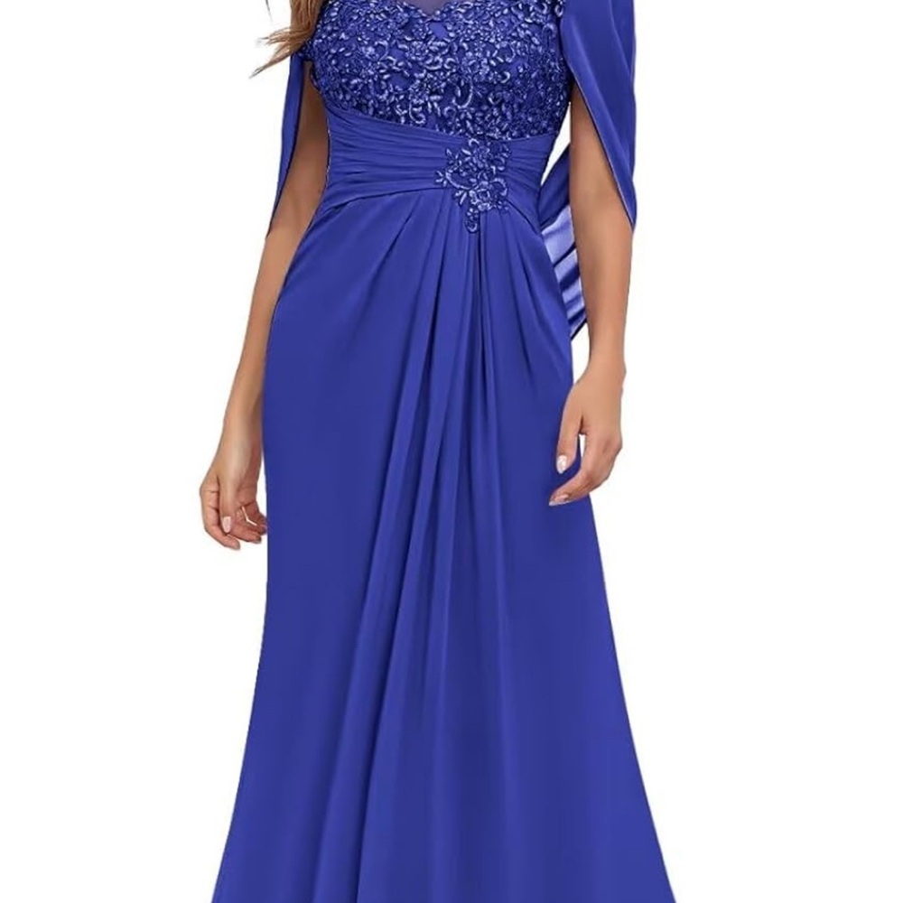 Elegant Blue Evening Gown